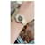 Hermès Clipper Sport watch gold-plated steel black dial  - view 6