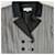 Yves Saint Laurent Blazer à rayures Saint Laurent à double boutonnage Gris  - vue 3