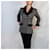 Yves Saint Laurent Blazer à rayures Saint Laurent à double boutonnage Gris  - vue 8