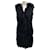 Autre Marque J. Mendel Navy Blue Genuine Fur Vest  ref.1758948