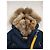 Giacca Parajumpers Blu Navy con Pelliccia - vista 4
