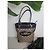 Borsa Gucci in tela e pelle marrone - vista 2