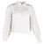 Blusa de manga larga de algodón blanco con estampado de lunares Ganni Cameron