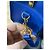 Borsa Tote Baby Monogram di Saint Laurent in pelle blu - vista 14