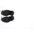 As botas ankle chunky com zíper frontal em couro preto da The Row - vista 12