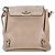 Sac à dos Chloé Faye en cuir beige et daim - vue 3