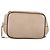 Sac à dos Chloé Faye en cuir beige et daim - vue 4