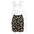 Falda Mini Impresa Clemy Ba&sh en Viscosa Negra Negro - vista 4