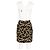 Falda Mini Impresa Clemy Ba&sh en Viscosa Negra Negro - vista 6