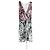 Robe mini à cordon de serrage à l'avant en soie multicolore de Diane Von Furstenberg