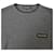 Grauer Wollpullover mit Balmain-Logo-Patch und Rundhalsausschnitt  - Ansicht 5