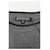 Grauer Wollpullover mit Balmain-Logo-Patch und Rundhalsausschnitt  - Ansicht 9