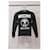 Schwarzer Baumwollpullover mit Moschino Fragezeichen-Print - Ansicht 6