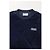 Ami Crewneck Pullover aus marineblauem Samt - Ansicht 10