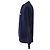 Ami Crewneck Pullover aus marineblauem Samt - Ansicht 2