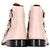 Botas de tornozelo com detalhes em fivela Givenchy em couro rosa claro - vista 5