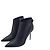 Stivaletti Burberry in pelle nera Nero