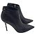 Stivaletti Burberry in pelle nera Nero - vista 5