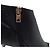 Stivaletti Burberry in pelle nera Nero - vista 8