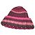 Autre Marque Berretto a righe InWear in lana Marrone Rosa Rosso Fuschia