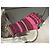 Autre Marque Gestreifte Wollhandschuhe InWear Braun Pink Rot Fuschia - Ansicht 2