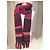Autre Marque Gestreifte Wollhandschuhe InWear Braun Pink Rot Fuschia - Ansicht 5
