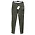 NWT Balmain Khaki Leather Slim Pants Sz.42