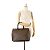 Borsa Boston Damier Greenwich PM Louis Vuitton Marrone - vista 8