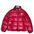 Rote Prada Pufferjacke
