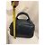 Borsa a mano Christian Dior Baby Dior in pelle blu navy - vista 16