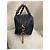 Borsa a mano Christian Dior Baby Dior in pelle blu navy - vista 2