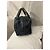 Borsa a mano Christian Dior Baby Dior in pelle blu navy - vista 21