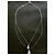 Autre Marque Collar de oro blanco 18 quilates 750 - vista 3