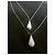 Autre Marque Collar de oro blanco 18 quilates 750 - vista 4