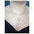 Autre Marque Collar de oro blanco 18 quilates 750 - vista 5