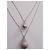 Autre Marque Collar de oro blanco 18 quilates 750 - vista 7
