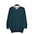 Prada Oversized Pull Top FR36/38 Blau Grün Wollpullover UK8/10 US6/8  - Ansicht 1