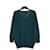 Prada Oversized Pull Top FR36/38 Blau Grün Wollpullover UK8/10 US6/8  - Ansicht 4