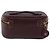 Pochette Vanity COCO Mark CHANEL Pelle Caviar Rosso Vino Oro CC Auth 95362 D'oro Bordò - vista 2