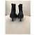 Botines CHANEL T.EU 37 Cuero Negro - vista 5