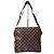 Borsa Naviglio in tela Damier Ebene Louis Vuitton marrone