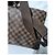Borsa Naviglio in tela Damier Ebene Louis Vuitton marrone - vista 10