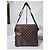 Borsa Naviglio in tela Damier Ebene Louis Vuitton marrone - vista 4