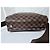 Borsa Naviglio in tela Damier Ebene Louis Vuitton marrone - vista 9