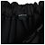 Falda Simone Rocha FR38 Negra de Satén de Algodón y Plumas UK10 US8 Negro - vista 3