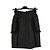 Falda Simone Rocha FR38 Negra de Satén de Algodón y Plumas UK10 US8 Negro - vista 4