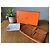 Jige Clutch Hermès Camel in Pelle Grena Cammello - vista 3