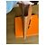 Jige Clutch Hermès Camel in Pelle Grena Cammello - vista 8