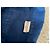 inconnue Camicia in cotone blu indaco - vista 8