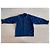 inconnue Camicia in cotone blu indaco - vista 9